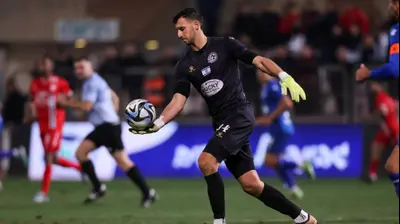 שוער מכבי פתח תקוה מרקו וולף. מאור אלקסלסי