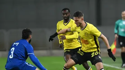 אחמד סלמן, שחקן מכבי נתניה. ברני ארדוב