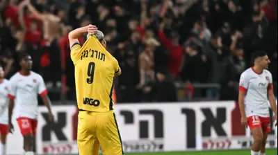 שחקן מכבי תל אביב דור תורג'מן. ברני ארדוב