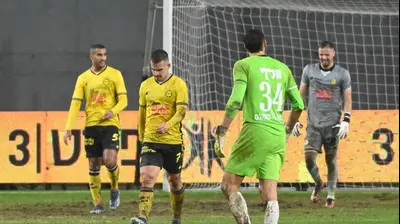 שחקן מכבי נתניה מקסים פלקושצ'נקו. ברני ארדוב