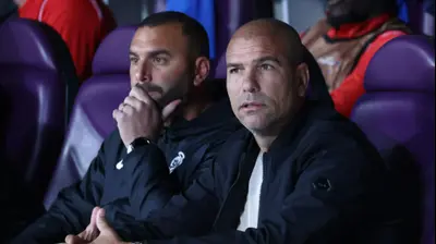 מאמן מ.ס. אשדוד אלי לוי. דני מרון