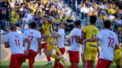 בני סכנין מול מכבי תל אביב. אריאל שלום