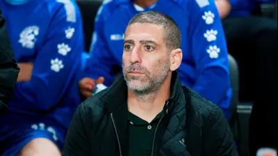 רן קוז'וך מאמן מכבי פתח תקוה. קובי אליהו