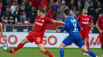 אימרן אולד עומאר שחקן הפועל באר שבע. דני מרון