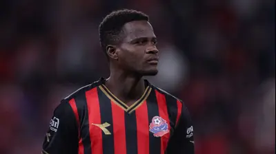 יאלו קורקה שחקן הפועל חיפה. מאור אלקסלסי