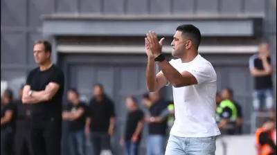 מאמן הפועל באר שבע אליניב ברדה. דני מרון