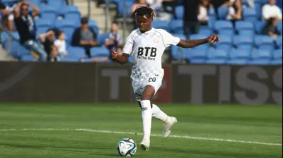 גודסוויי דוניו שחקן הפועל חדרה. שלומי גבאי