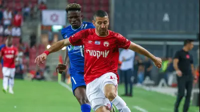 איתן טיבי הפועל באר שבע. דני מרון