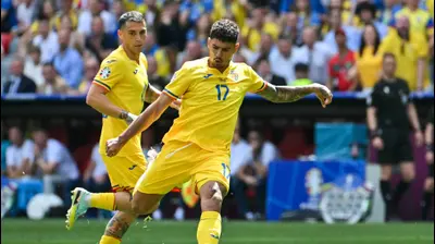 פלורינל קומאן, שחקן נבחרת רומניה. GettyImages