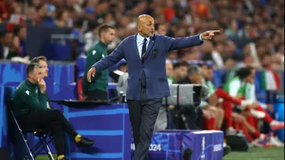 לוצ'אנו ספאלטי מאמן נבחרת איטליה. GettyImages