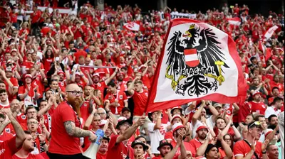 אוהדי נבחרת אוסטריה, יורו 2024. רויטרס