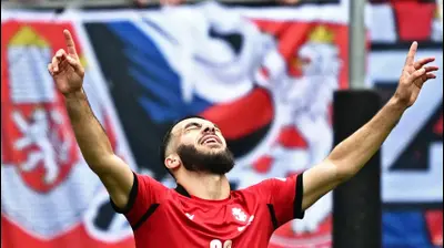 ז'ורז' מיקוטאדזה נבחרת גיאורגיה. GettyImages