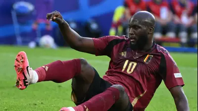 רומלו לוקאקו נבחרת בלגיה. GettyImages