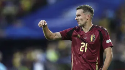 טימותי קסטאנייה נבחרת בלגיה. GettyImages