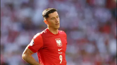 רוברט לבנדובסקי, חלוץ נבחרת פולין. רויטרס