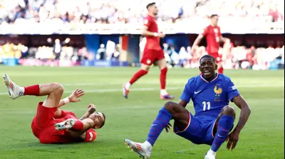 עוסמאן דמבלה, שחקן נבחרת צרפת. GettyImages