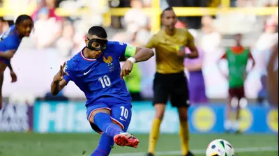 קיליאן אמבפה, חלוץ נבחרת צרפת. רויטרס