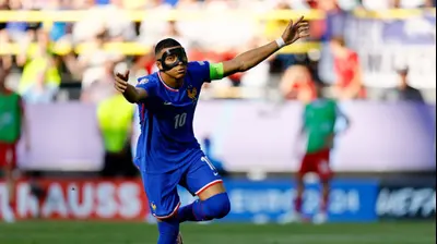 קיליאן אמבפה, חלוץ נבחרת צרפת. רויטרס