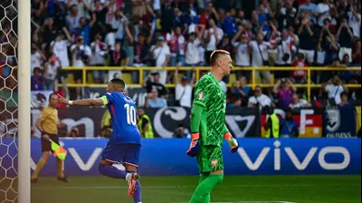 קיליאן אמבפה, שחקן נבחרת צרפת. GettyImages