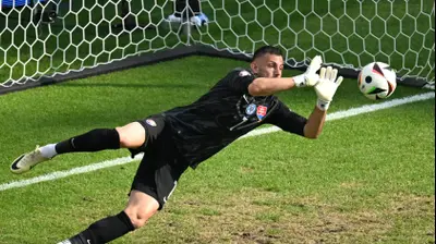 מרטין דוברבקה שוער נבחרת סלובקיה. GettyImages