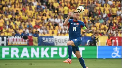 מילאן שקריניאר נבחרת סלובקיה. GettyImages