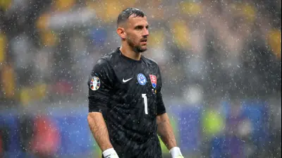 מרטין דוברבקה שוער נבחרת סלובקיה. GettyImages