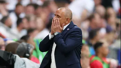 מאמן נבחרת סלובקיה פרנצ'סקו קלצונה. Carl Recine,GettyImages