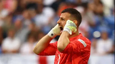 מרטין דוברבקה שוער נבחרת סלובקיה. רויטרס