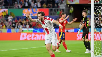 חביצ'ה קברצחליה נבחרת גאורגיה. GettyImages