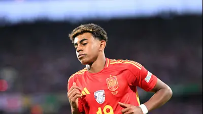 לאמין ימאל נבחרת ספרד. GettyImages