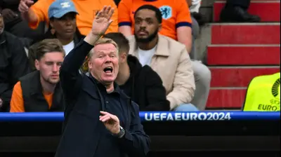 רונלד קומאן, מאמן נבחרת הולנד. GettyImages