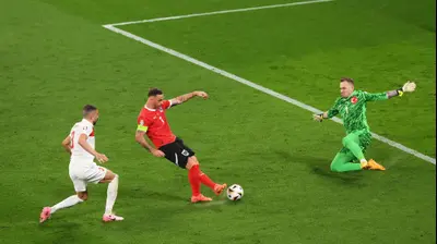 מרקו ארנאוטוביץ', שחקן נבחרת אוסטריה. GettyImages