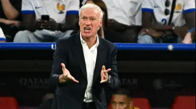 דידייה דשאן מאמן נבחרת צרפת. GettyImages