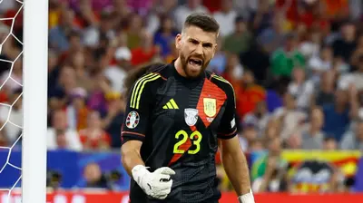 אונאי סימון שוער נבחרת ספרד. רויטרס