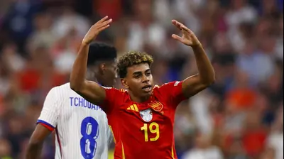 לאמין ימאל נבחרת ספרד. רויטרס