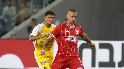 שחקן בני סכנין איאד אבו עביד. דני מרון