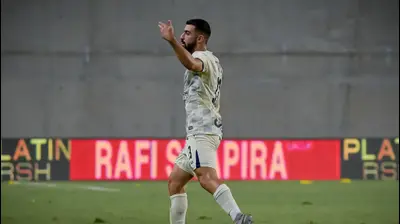 הישאם לאיוס מכבי תל אביב. אריאל שלום