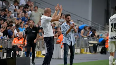 ז'ארקו לאזטיץ' מאמן מכבי תל אביב. אריאל שלום