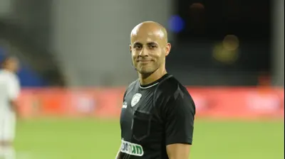 נאאל עודה, שופט כדורגל. שלומי גבאי