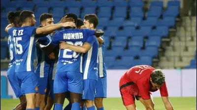 מ.ס. אשדוד חוגגת על חדרה. אודי ציטיאט