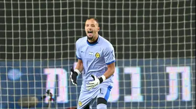 תומר צרפתי, שוער מכבי נתניה. ברני ארדוב