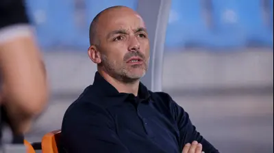 ז'ארקו לאזטיץ' מאמן מכבי תל אביב. מאור אלקסלסי