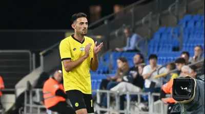 מאור לוי שחקן מכבי נתניה. ברני ארדוב