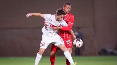 נועם בן הרוש הפועל חיפה לצד עובדיה דרויש בני סכנין. מאור אלקסלסי