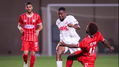 דראמן סאלו שחקן הפועל חיפה. מאור אלקסלסי