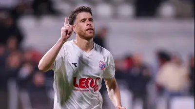 גיא מלמד שחקן הפועל חיפה. מאור אלקסלסי