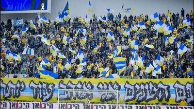 אוהדי מכבי תל אביב. אריאל שלום