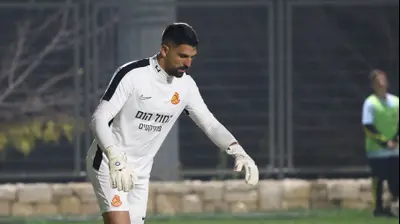 אריאל הרוש שוער מ.ס. אשדוד. דני מרון