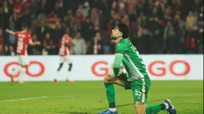 שוער הפועל חדרה רועי הרמן. קובי אליהו