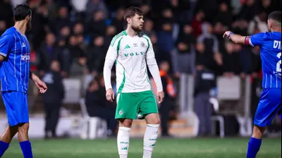 אריק שוראנוב שחקן מכבי חיפה. מאור אלקסלסי